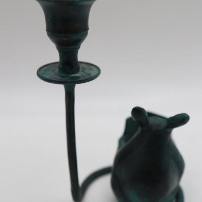Mouse Reading a Book Candle Holder - Made in India