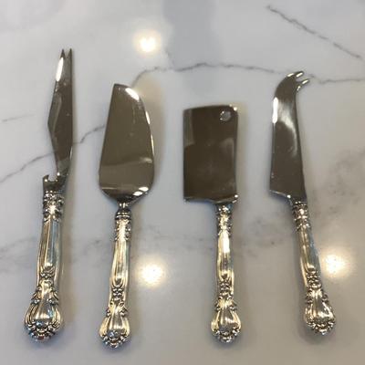Silver- cheese/cocktail set of 4