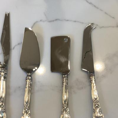 Silver- cheese/cocktail set of 4