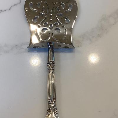 Silver- asparagus server