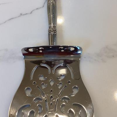 Silver- asparagus server