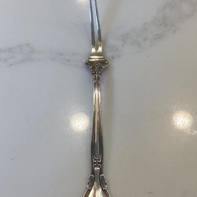 Silver- spinach server