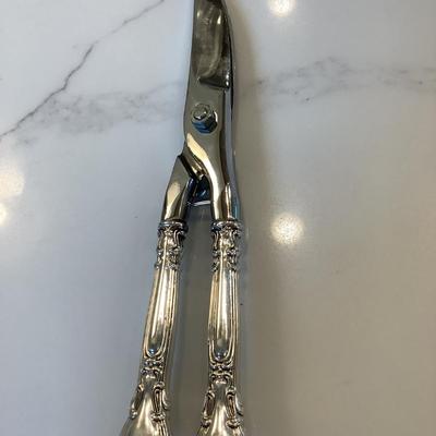 Silver- poultry scissors