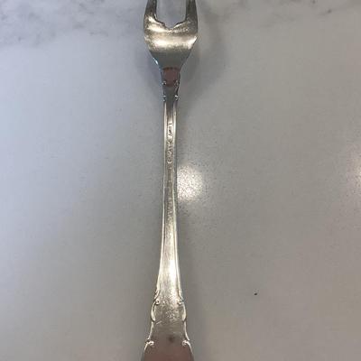 Silver- pickle/olive fork