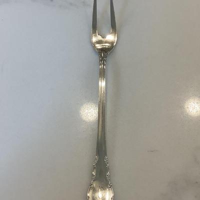 Silver- pickle/olive fork
