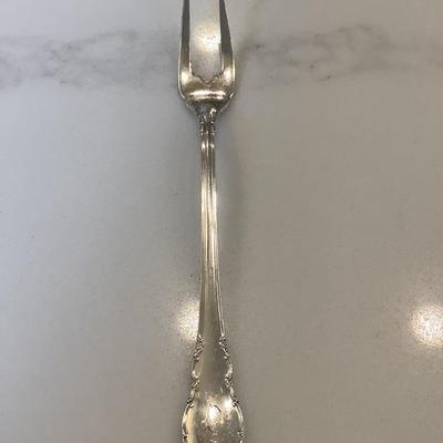 Silver- pickle/olive fork