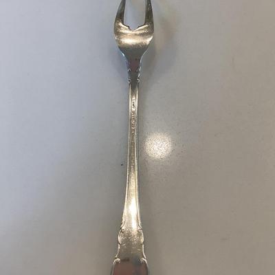 Silver- pickle/olive fork