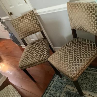 Matching chairs 36”H 19”W 22”depth