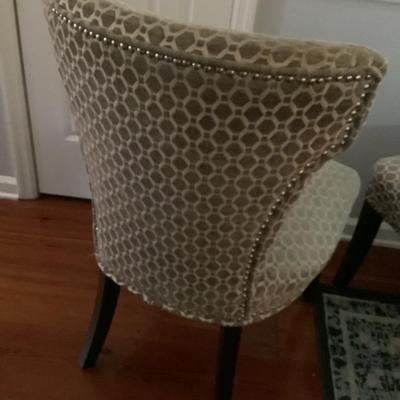 Matching chairs 36”H 23”W 18”depth