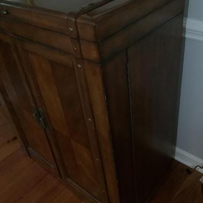 Vanguard Bar Cabinet 43”H 36”L closed 72”L open 18”depth