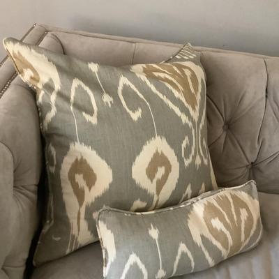 Custom made pillow shams -4 shams with pillows