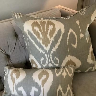 Custom made pillow shams -4 shams with pillows