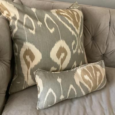 Custom made pillow shams -4 shams with pillows