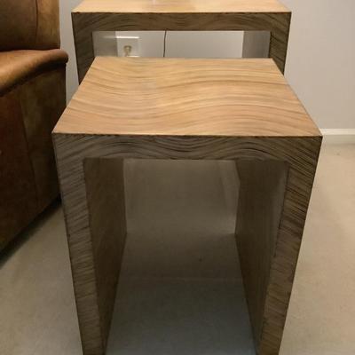 Nesting tables larger- 26”H 22”L 18”depth smaller- 22”H 17.5”L 18”depth