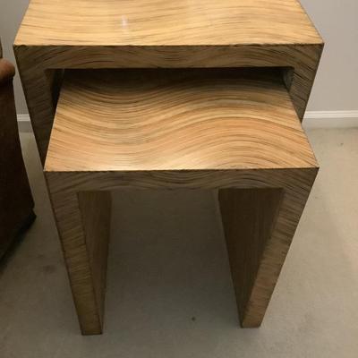 Nesting tables larger- 26”H 22”L 18”depth smaller- 22”H 17.5”L 18”depth