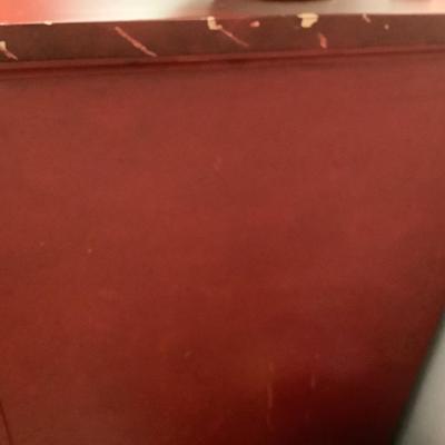 Secretary desk chest 4 drawer 39”H 41”L 21”depth