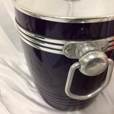 Fiesta Ice Bucket, Pepsi Bottles in Cardboard Carrier, Grape Pop Bottle