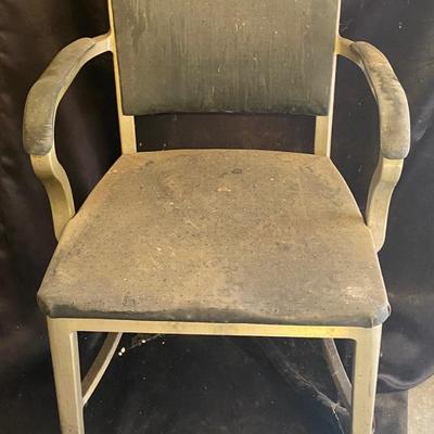 Vintage Metal Office Chair
