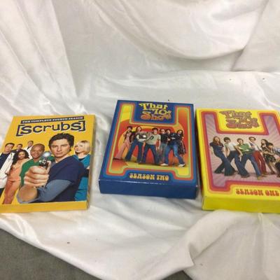 Season 1 & 2 That 70’s Show, and Season 1 Scrubbs