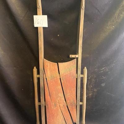 Antique Wooden Sled
