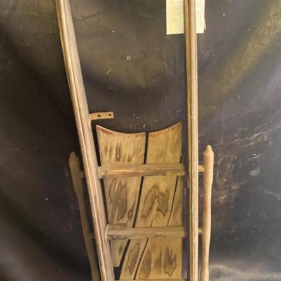 Antique Wooden Sled