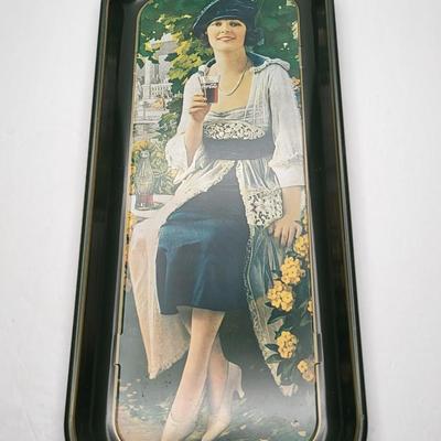 Coca-Cola Tin Trays 1973, Expo 1986 + 4 Tumblers