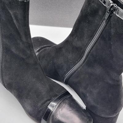 Salvatore Ferragamo Black Ankle Boots