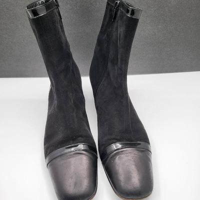 Salvatore Ferragamo Black Ankle Boots