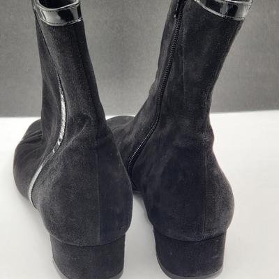 Salvatore Ferragamo Black Ankle Boots