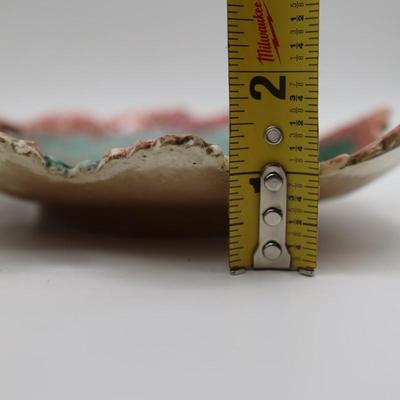 Two MAJOLICA Leaf Dishes (2)