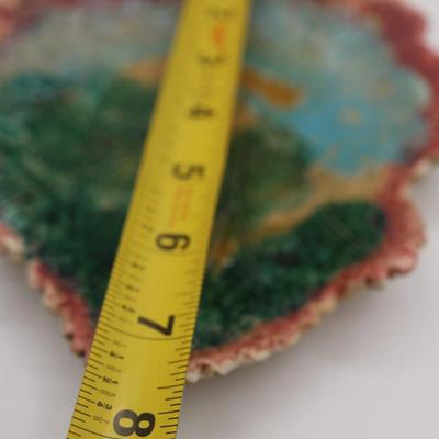 Two MAJOLICA Leaf Dishes (2)