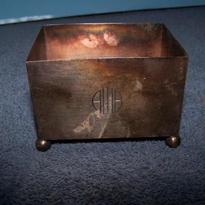 LOT 2 GREAT VINTAGE STERLING SMOKING SET BOX/MATCHBOX COVERS GEORGE A HENKEL