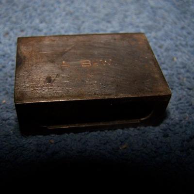 LOT 2 GREAT VINTAGE STERLING SMOKING SET BOX/MATCHBOX COVERS GEORGE A HENKEL