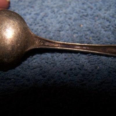 LOT 3 MISC STERLING SPOONS
