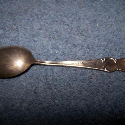 LOT 6 GREAT VINTAGE SOUVENIR STERLING SPOONS 2 MO/MEX
