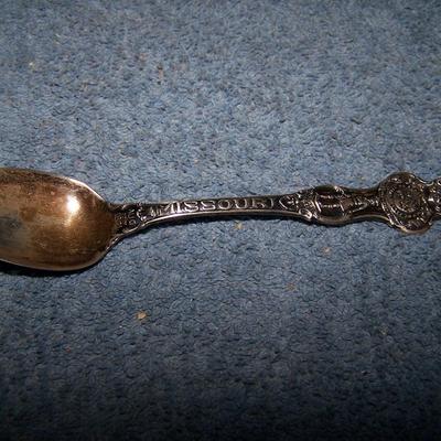LOT 6 GREAT VINTAGE SOUVENIR STERLING SPOONS 2 MO/MEX