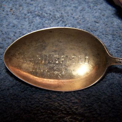 LOT 6 GREAT VINTAGE SOUVENIR STERLING SPOONS 2 MO/MEX