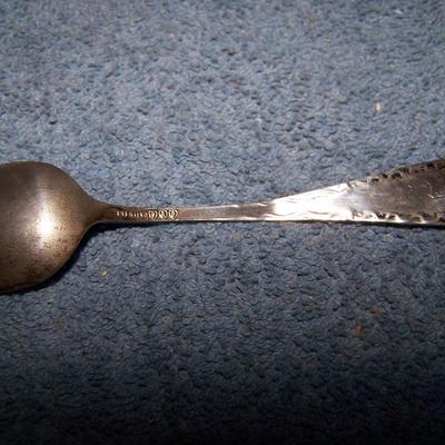 LOT 6 GREAT VINTAGE SOUVENIR STERLING SPOONS 2 MO/MEX