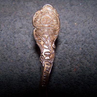 LOT 7 THREE VINTAGE SOUVENIR STERLING SPOONS SAN DIEGO/MO/GA