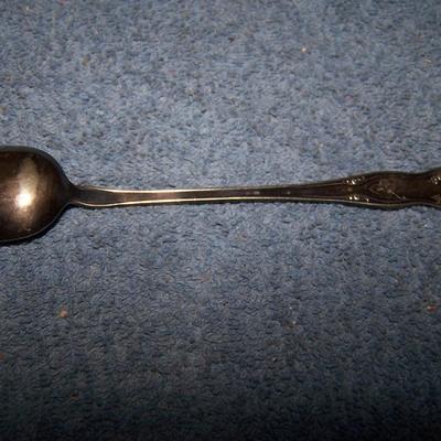 LOT 11 WONDERFUL VINTAGE ADVERTISING SOUVENIR SPOONS DENNIS MENACE/KFNF/WALKER'S/ROLEX-2/LOG CABIN