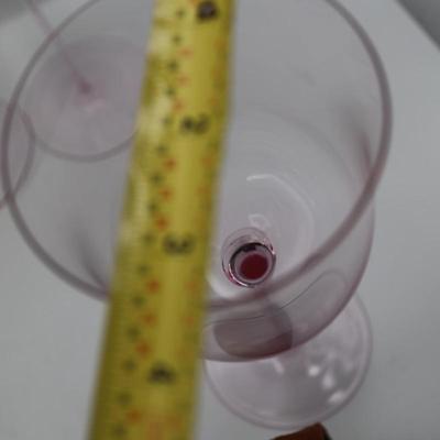 Flared Water Goblets & Wine Glasses (15)