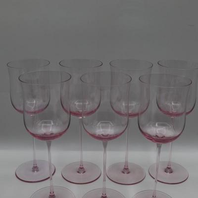 Flared Water Goblets & Wine Glasses (15)