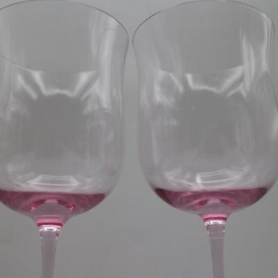 Flared Water Goblets & Wine Glasses (15)