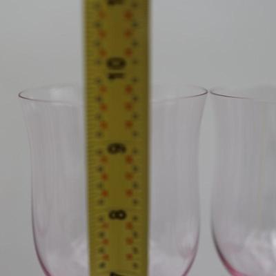 Flared Water Goblets & Wine Glasses (15)