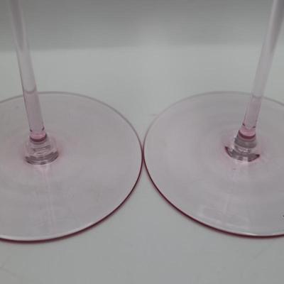 Flared Water Goblets & Wine Glasses (15)