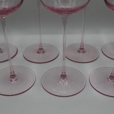 Flared Water Goblets & Wine Glasses (15)