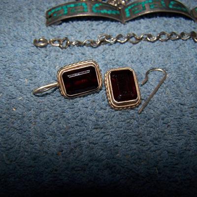 LOT 15 GREAT MISC SCRAP/BROKEN STERLING JEWELRY