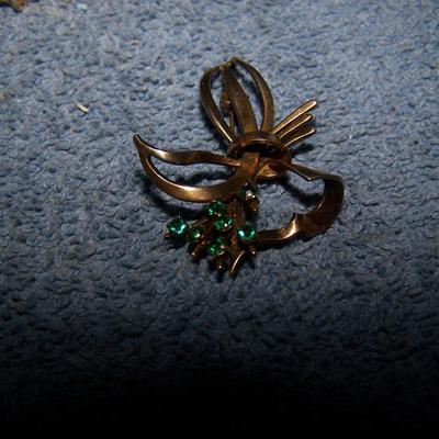 LOT 17 VINTAGE RHINESTONE JEWELRY
