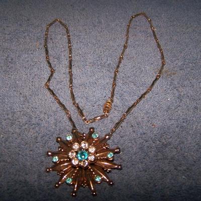 LOT 17 VINTAGE RHINESTONE JEWELRY