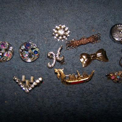 LOT 18 GREAT VINTAGE JEWELRY